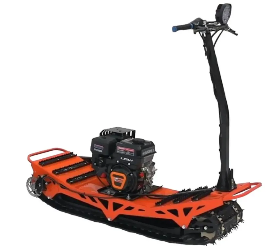 Мотосноуборд PROMAX SNOWBIKE FLAME, редуктор с автомат сцеплением. фара, тормоз