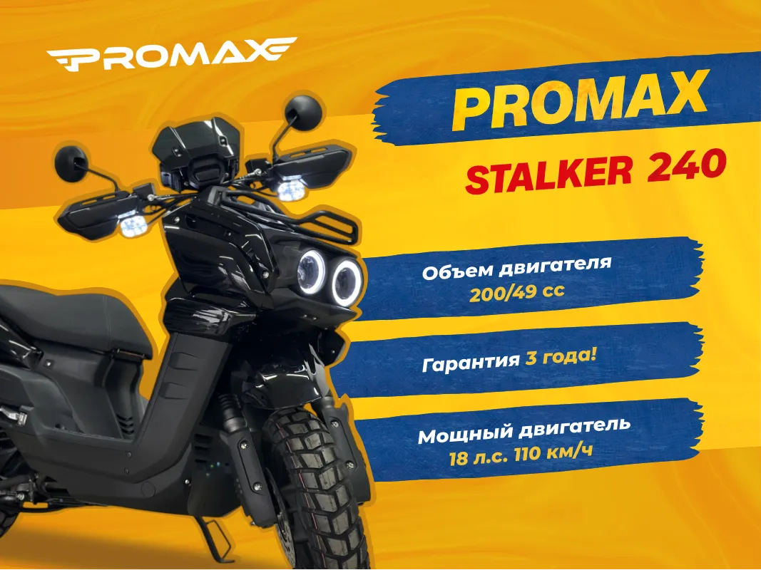 Скутер PROMAX STALKER 240(49)