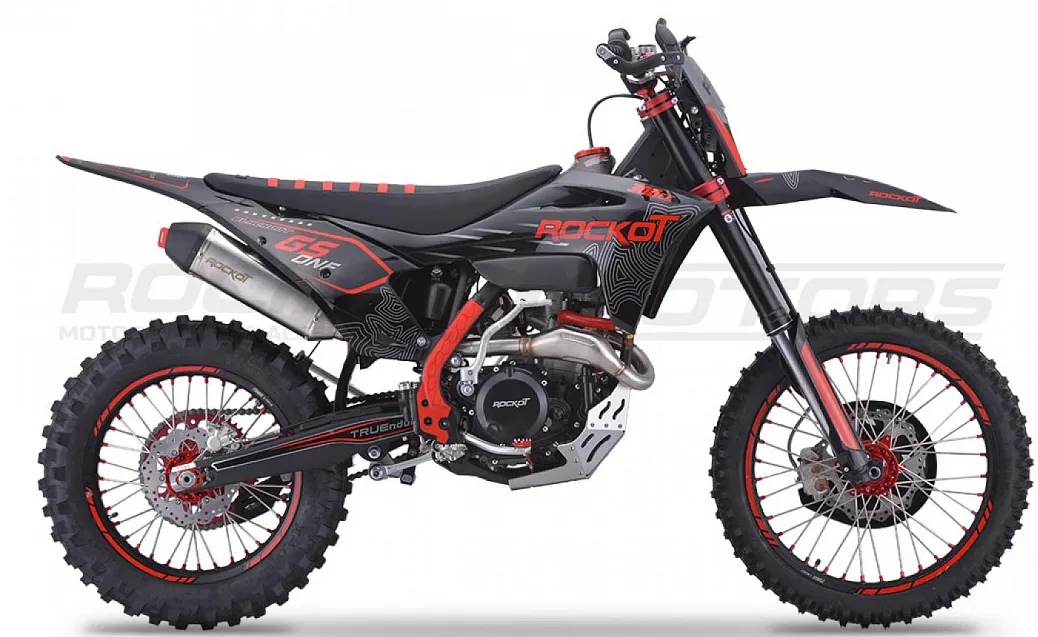 Мотоцикл эндуро ROCKOT GS ONE Blackout (300сс, 177ММ, 21/18)