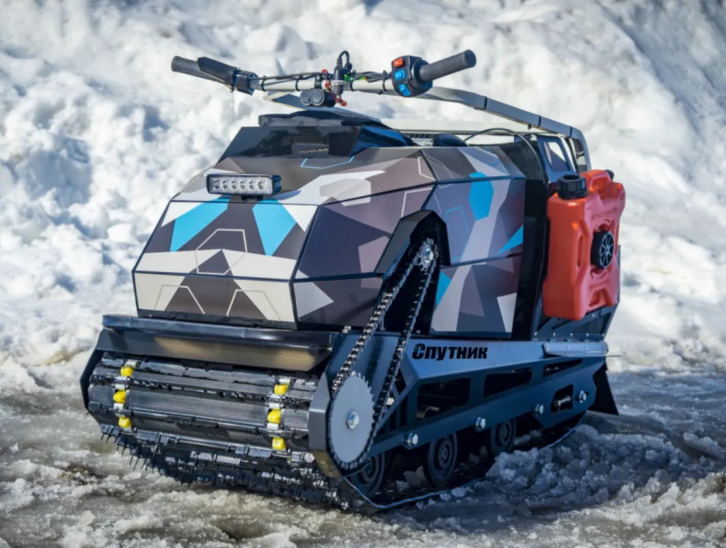 Мотобуксировщик Спутник PRO MAX