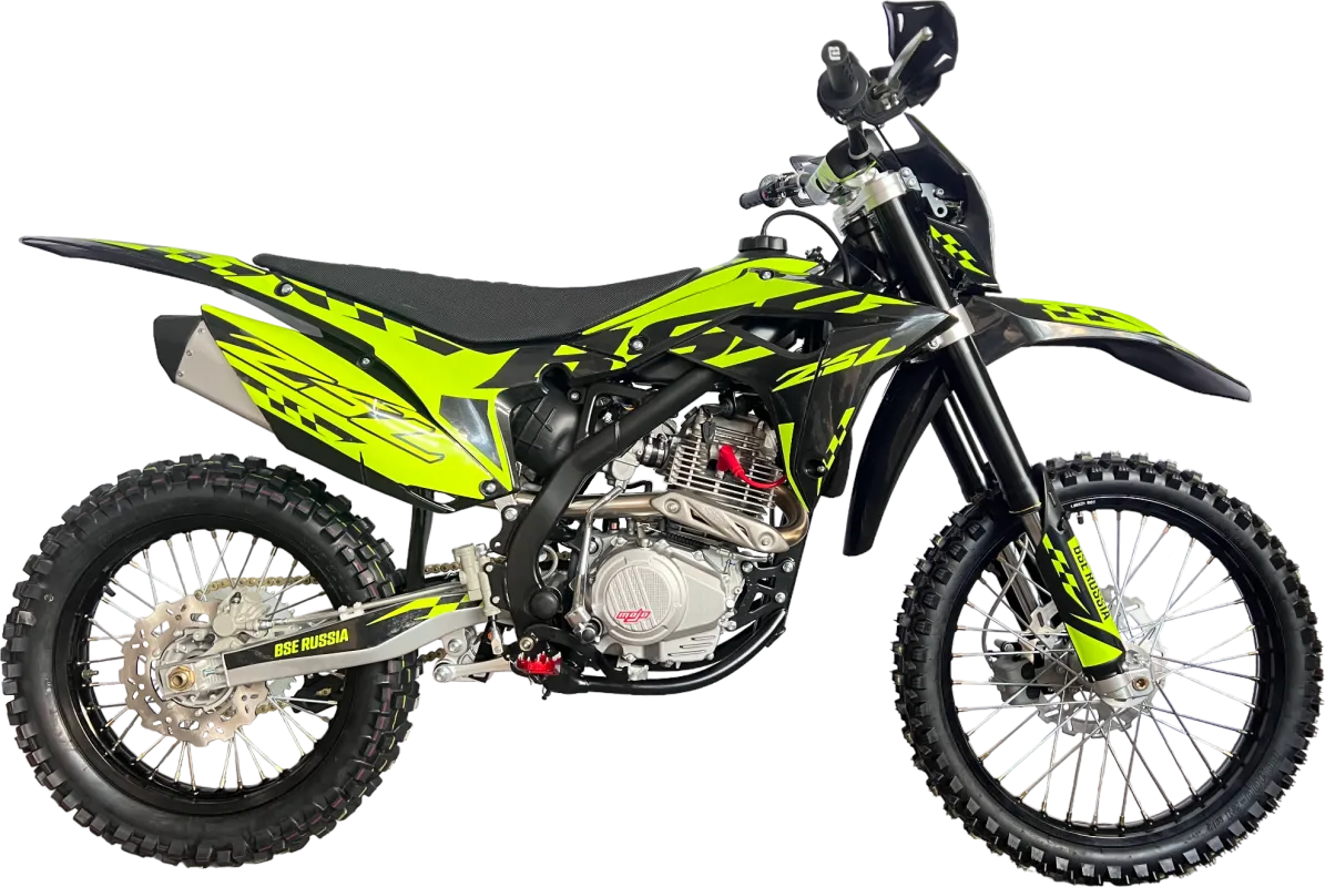 Эндуро / кроссовый мотоцикл BSE Z5 L Yellow Black