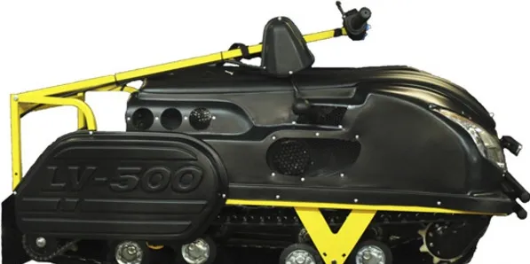 Мотобуксировщик LEBEDEV MOTORS LVR500